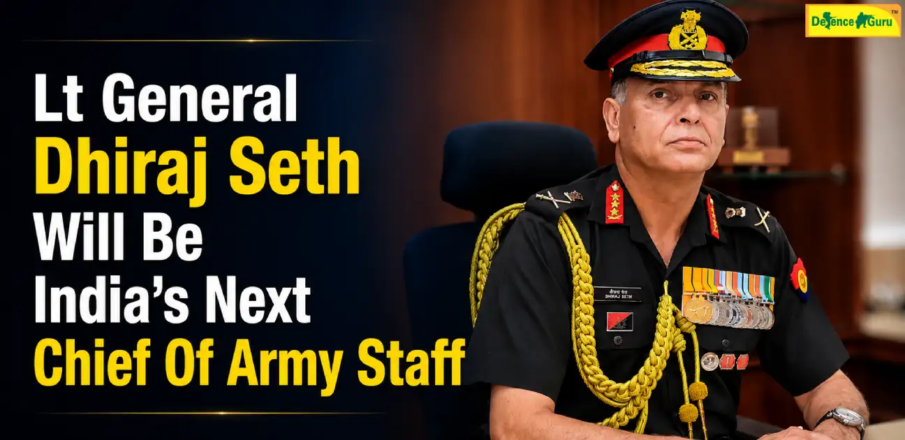 Lt General Dhiraj Seth